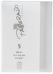 Paperado A7 gevouwen kaart - Ice Grey (Pack van 5)