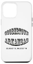 Carcasa para iPhone 15 Pro Max Souvenir de las coordenadas de Goobertown Arkansas