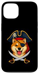 Shiba Inu Pirate Case for iPhone 13