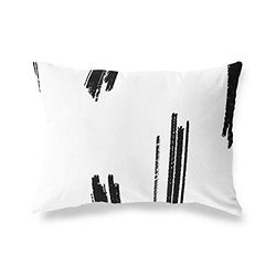 BonaMaison Willekeurig Patroon Decoratieve Kussensloop, Kussenhoezen Bank, Decoratieve Kussenhoesjes, Kussensloop; Sofa, Slaapkamer, Kantoor, Auto 35x50 Cm - Ontworpen en vervaardigd in Turkije