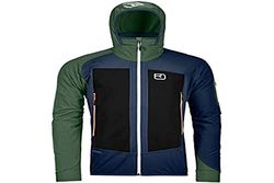 ORTOVOX Col Becchei Jacket M Giacca Uomo, Uomo, giacca, 60037_4251422552158, blu lago, XL