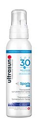 Ultrasun Sports Spray Spf30 transparent solskydd, 1-pack (1 x 150 ml)