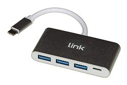 LINK LKHUB301 USB Type C HUB met 3 USB 3.0-poorten + USB Type C aansluiting