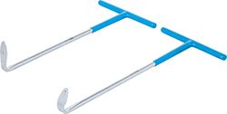BGS 8440 | Juego de ganchos para las gomas de los tubos de escape | 2 piezas