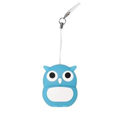 Thumbs Up! OWLPHSPK Owl Mini Altoparlante Bluetooth, Blu