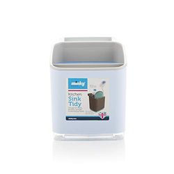 Minky Organizador de fregadero, color azul