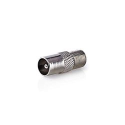 Nedis Adattatore satellitare e antenna a maschio coassiale - orlo F