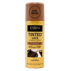 EBIN Tinted Lace Spray (80ml, Dark Brown)
