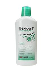 ISDIN Bexident Fresh Breath uso diário colutório com CPC cimenol, hálito fresco em 24 h e ajuda a melhorar a secura oral, 1 x 500 ml
