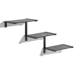 Maclean Etagères modulaires à Trois Niveaux, 30kg Max, MC-974