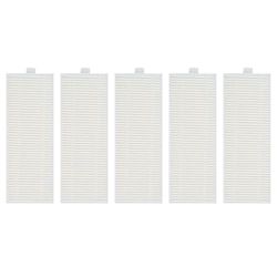 5 pezzi di filtro di ricambio per robot aspirapolvere intelligente PNI SafeHome Cleaner PTV35