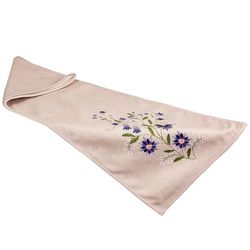 Romimex Chemin de Table Vert Beige 180 x 30 x 1 cm