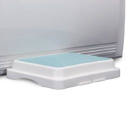 Homecraft Savanah Modular Bath Step, Aid for Getting Into & Out of Bath or Shower, Textured Slip Resistant Step, Stackable for Height Adjustability, Pack of 12