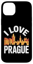 I Love Prague Cityscape Charm Historical Adventure Case for iPhone 14 Plus