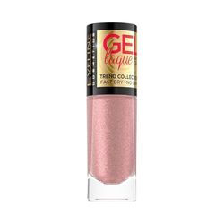 Eveline Cosmetics Gel Laque Smalto Gel Asciugatura Rapida e Lunga Durata - Senza Lampada UV/LED Necessaria, Facile Applicazione, Colori Vivaci