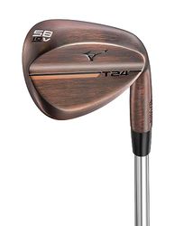 Mizuno T24 Denim Cuivre Club de Golf pour Hommes, Droite/Acier/Calage, 56 Degrees / 12 Bounce