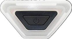 ALPINA Unissexo - Adultos, Plug-IN-Light III luz para o capacete da bicicleta, transparente, One Size