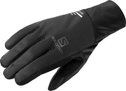 Salomon Unisex lichte handschoenen EQUIPE GLOVE U, zwart/zwart, Gr. 2XL, LC1185100