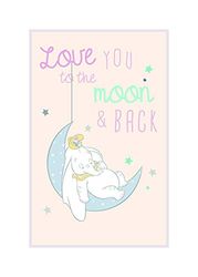Komar Poster d'art, 50cm x 70cm, Dumbo Lune