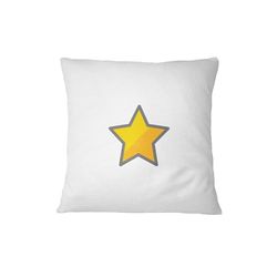 Bona Basics, Funda De Cojín Decorativa, Funda De Cojín Decorativa, Decoración del Hogar, para Sofá, Cafetería, Tamaño: 45X45 Cm, ​​Color: Blanco