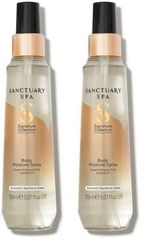 Sanctuary Spa Body Moisture Spray, No Mineral Oil, Cruelty Free and Vegan Body Spray Moisturiser, 150 ml (Pack of 2)