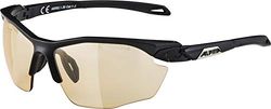 ALPINA Unisex - Adultos, Twist Five HR V Gafas Deportivas, Black Matt, One Size