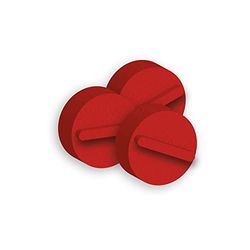 Cressi Skeg Fin Fixing Pads régler l'intensité de frottement et de Blocage sur Les ailerons US Quick Pouces Friction, il est nécessaire d'utiliser Plus de Patins Unisexe, Multicolor, Taille Unique