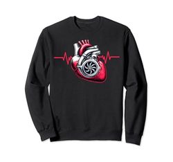 Camisetas Turbo para hombre Turbo Caracol Corazón Turbo Sudadera