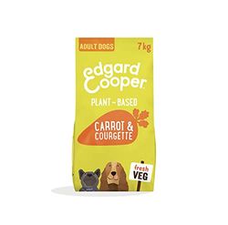 Edgard & Cooper Crochette Cani, Adulti, (Carote/Zucchine, 7kg), croccantini cane, cibo Secco per Cani Senza Glutine Mangime Naturale Verdure Vegetale, Alimentazione Completa