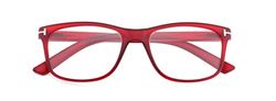 i.o.i. industrie ottiche italiane srl Unisex professionella läsglasögon, röd, en storlek, röd, En Storlek