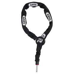 Abus, Catena di inserimento per antifurto da telaio ABUS, Adaptor Chain 2.0 6KS, catena per la sicurezza doppia della bici, spessore 6 mm, lunghezza 110 cm, nero, con borsa per antifurto 5951