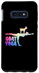 Carcasa para Galaxy S10e Funny Goat Yoga Squad Warrior 3 Pose Para Goat Yoga