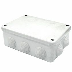 Waterdichte doos boven 220 x 170 x 75 mm. Beschermt je spullen tegen water en vocht. Inclusief 14 kegels voor een efficiënte organisatie. Robuust en duurzaam, ideaal voor buitenactiviteiten.
