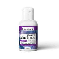 Shampoo Biotina e Aloe Vera - Capelli colorati e sensibili 100 ml