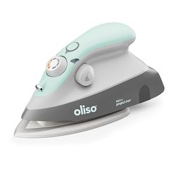 oliso M3Pro Textiel Compact Stoffen Project Stoomstrijkijzer met Solemate Hot Strijkijzersteun
