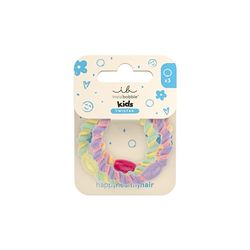 invisibobble TWISTAR Kids Dreamy Braids (3 pezzi) – Haargummi intrecciati e colorati per bambini – Set di elastici in pastello – Per bambine e bambini con teste piccole – Eleganti, giocosi e comodi