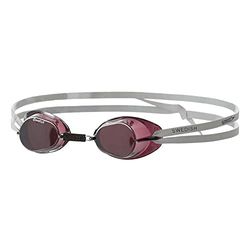 Speedo unisex svenska SwiMing glasögon | ClaSic design, rök/silver, en storlek
