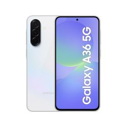 Samsung Galaxy A36 5G 128GB Teléfono Móvil, 6GB RAM, 50MP Cámara, Blanco, Garantía del Fabricante 3 Años + 1 Año Extra