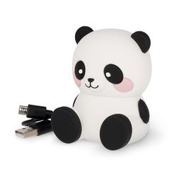 Legami - Speaker Wireless con Supporto, The Sound of Cuteness, Tema Panda, Ricaricabile, Cavo USB Incluso, Utilizzabile come Supporto per Cellulare, 6 x 8 x 5 cm