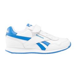 Reebok Royal CL Jog, Zapatillas Unisex niños, FTWWHT/KINBLU/KINBLU, 32 EU