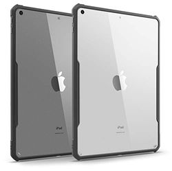 TineeOwl Custodia trasparente ultra sottile per iPad da 10,2 “, 7a generazione, in TPU flessibile, assorbe gli urti, leggera