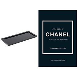 GF952 Bathroom Presentation Tray, Black & Little Book of Chanel: New Edition: 3