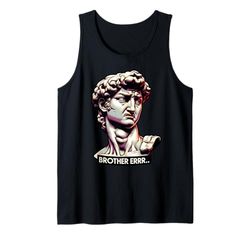 Fratello Errr Meme e divertente statua di David Michelangelo Canotta