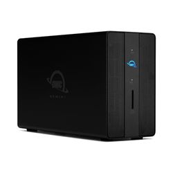 OWC Gemini - Dock Thunderbolt e enclosure di archiviazione esterna RAID a doppio bay per unità SATA o U.2 da 2,5 o 3,5 pollici