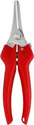 FELCO 310 Oogstschaar (voor bloemen + druivenoogst/fruitoogst, snijdiameter Ø 10 mm, lengte 185 mm, ergonomische handgreep)