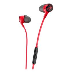 HyperX Cloud Auricolari, Connettore a 90 Gradi, Cavo Antigroviglio, 4 Misure di Copriauricolari in Silicone, Microfono Integrato e Pulsante Multifunzione, Adatto per Nintendo Switch e PC, Rosso