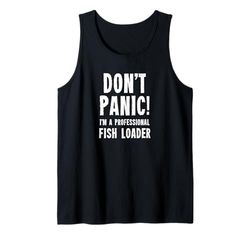 Cargador de Pescado Camiseta sin Mangas