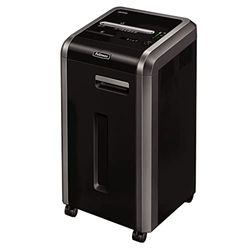 Fellowes - Powershred 225Mi - Destructeur de document - Coupe microshred - 14 feuilles - Noir