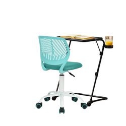 FurnitureR Ensemble Table et Chaise pour Enfant de 3 à 12 Ans, 1 Table de Travail avec 1 Chaise pivotante, Meubles pour Chambre d'enfant, Chambre d'enfant
