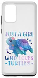 Custodia per Galaxy S20+ Solo una ragazza che ama le tartarughe Galaxy Space Sea Turtle Lover